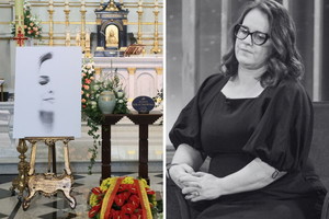 Poruszające sceny na pogrzebie Joanny Kołaczkowskiej