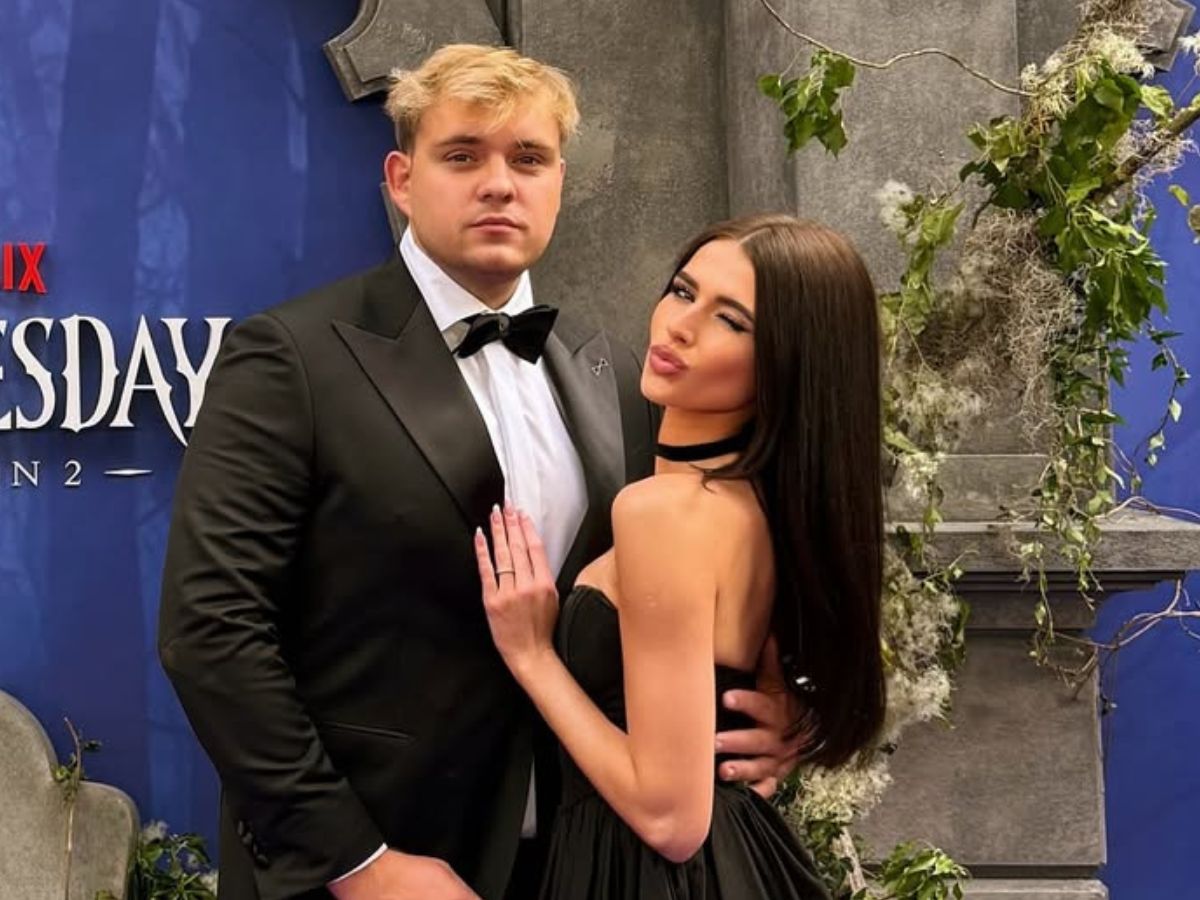 Roksana Węgiel i Kevin Mglej błyszczą na światowej premierze "Wednesday".