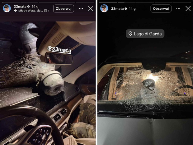 Mata miał wypadek samochodowy