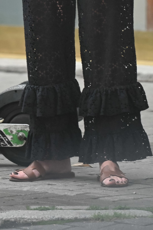 Stylowa Małgorzata Kożuchowska na mieście
