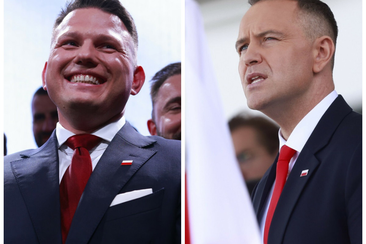 Kancelaria Sławomira Mentzena szydzi z zaprzysiężenia Karola Nawrockiego