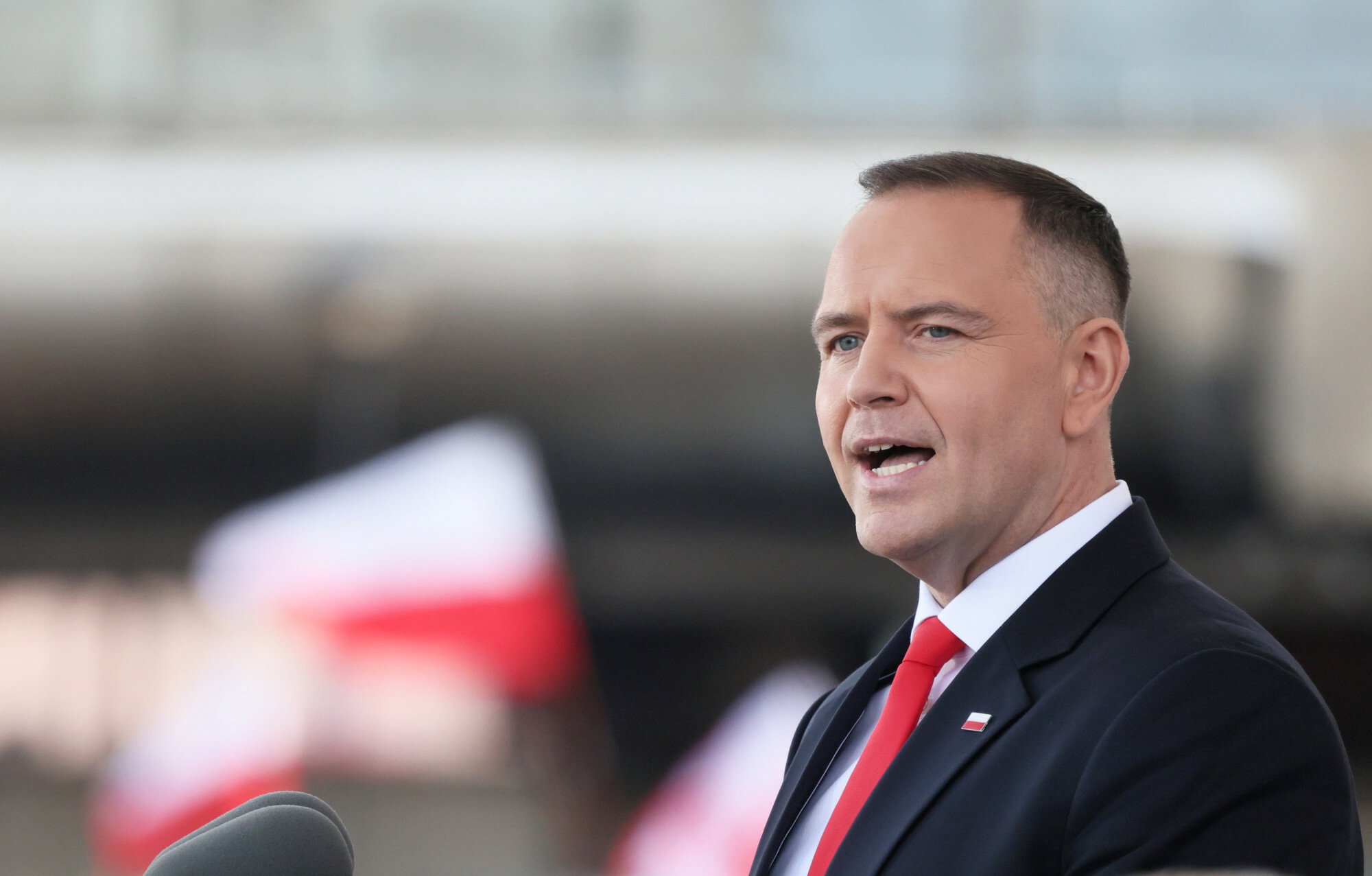 Kulisy zaprzysiężenia Karola Nawrockiego. Żart o spowiedzi zaskoczył widzów