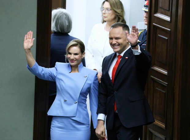 Karol Nawrocki i Marta Nawrocka