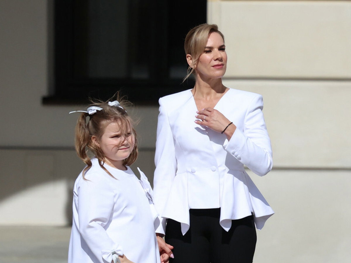 7-letnia córeczka prezydenta urządziła przyjęcie na tarasie Belwederu. Tak bawi się Kasia Nawrocka