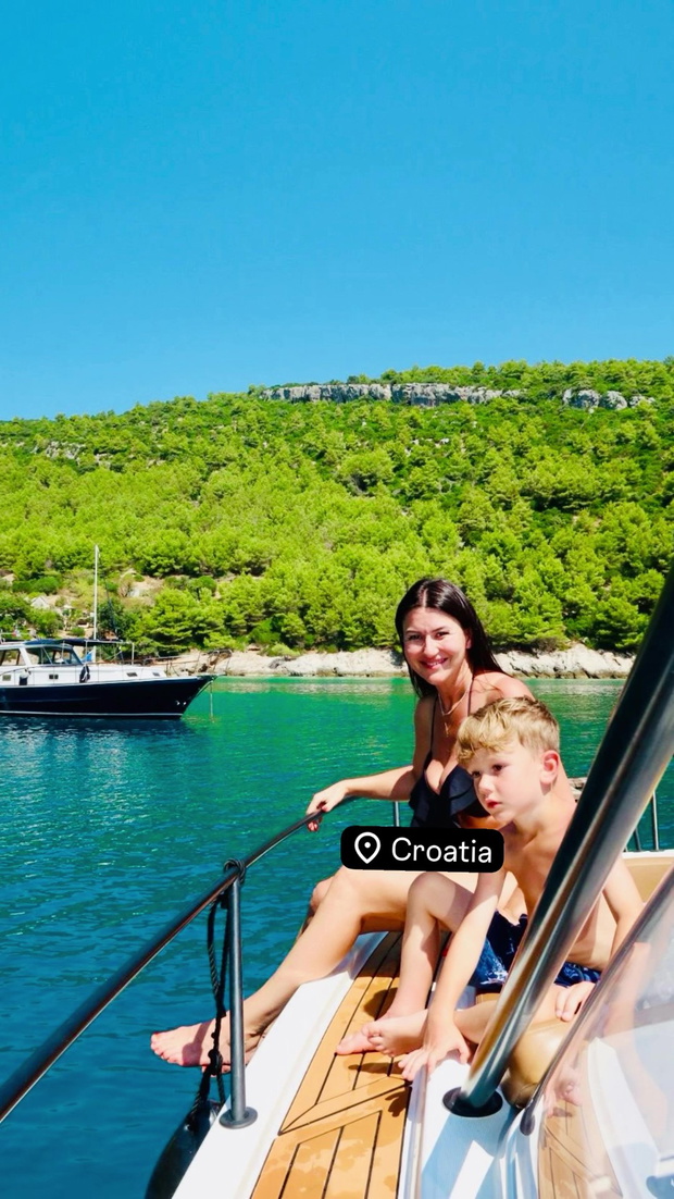 Mama i brat Roksany Węgiel na wakacjach w Chorwacji
