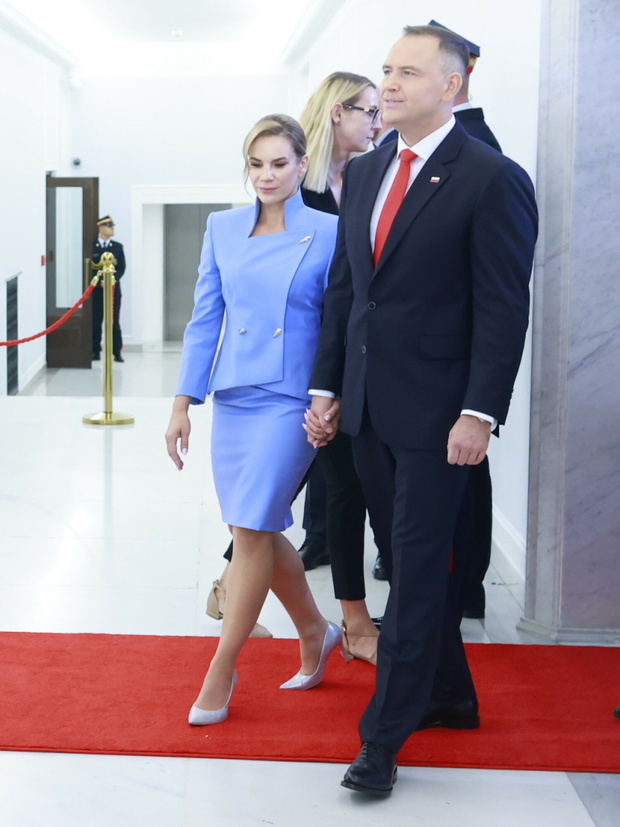 Marta Nawrocka zaskakuje stylizacją! Zmiana po wyjściu z Zamku Królewskiego