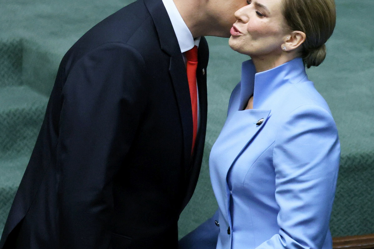 Marta Nawrocka zaskakuje stylizacją! Zmiana po wyjściu z Zamku Królewskiego