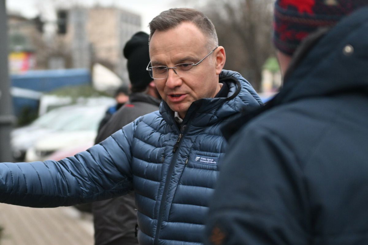 Andrzej Duda przyłapany pod Krakowem