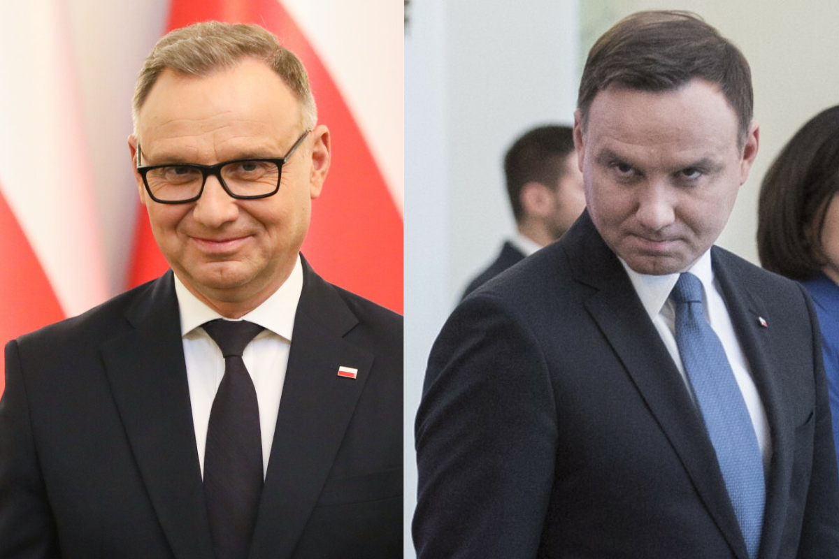 Tak wyglądał Andrzej Duda w pierwszym roku prezydentury. Totalna metamorfoza