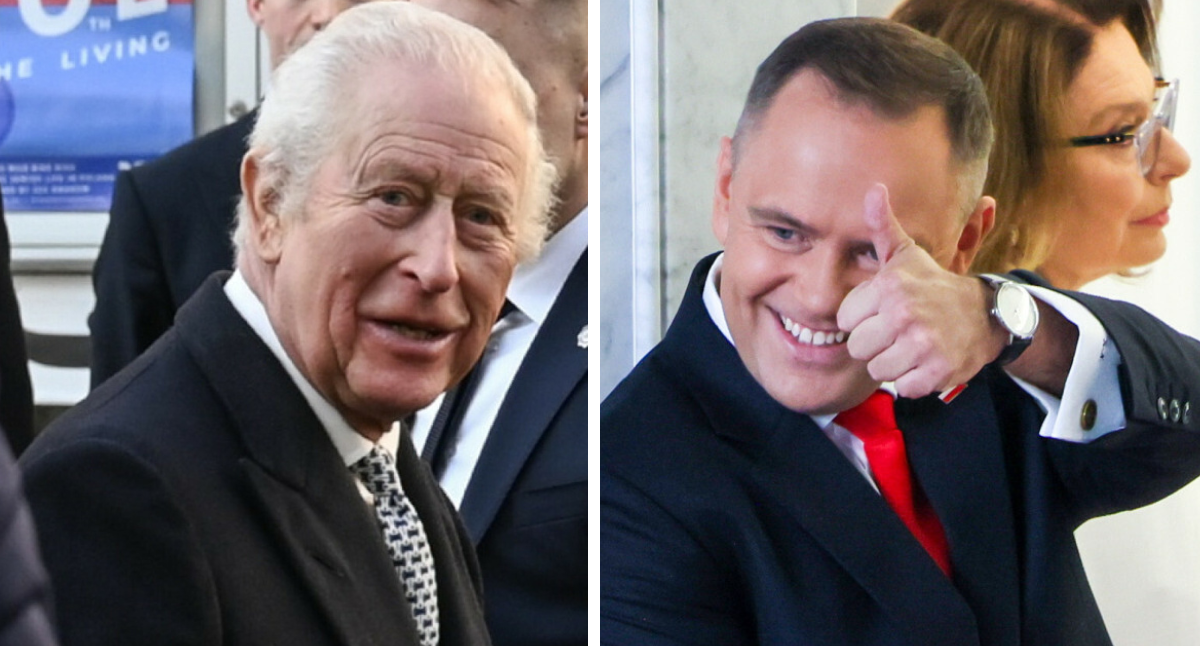 Król Karol III zwrócił się do Karola Nawrockiego