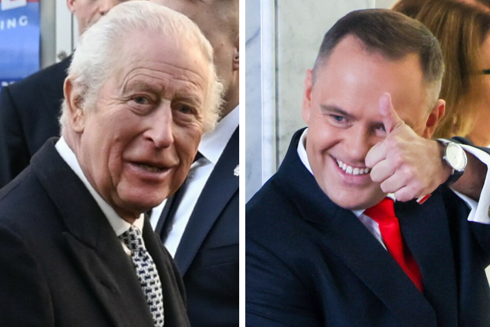 Król Karol III zwrócił się do Karola Nawrockiego