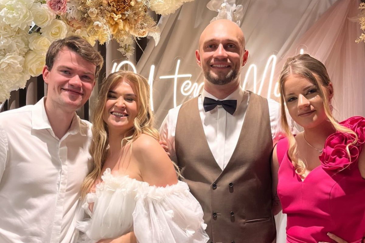 Adrianna i Michał z "Rolnika" bawili się na weselu Klaudii i Valentyna