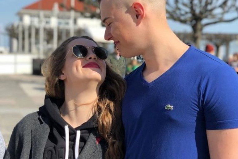 Wiktoria Gąsiewska i Adam Zdrójkowski