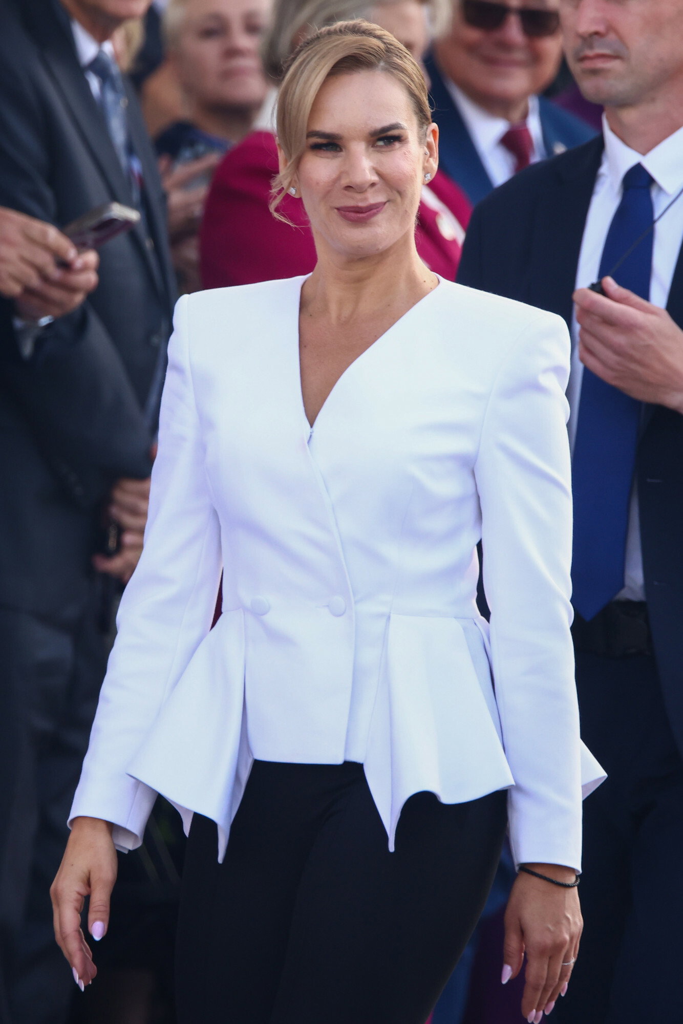 Karol Nawrocki z synami na meczu Lechii Gdańsk. Marta Nawrocka nie pozostała obojętna
