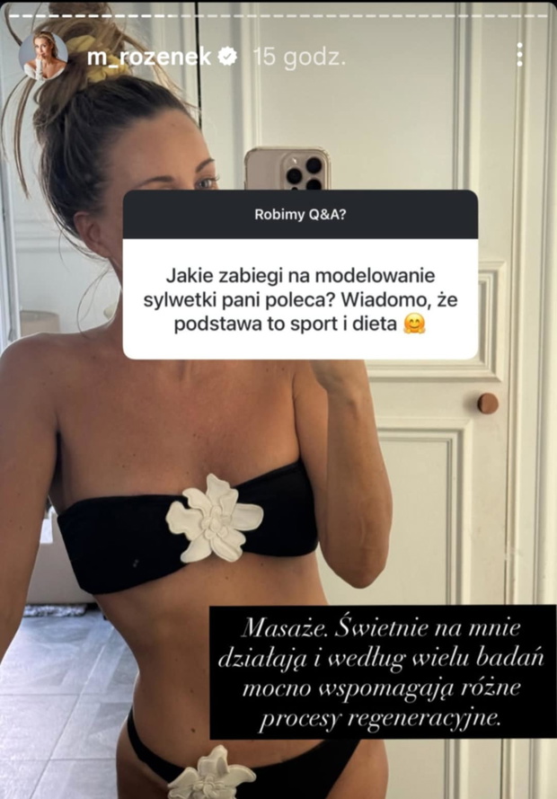 Małgorzata Rozenek-Majdan zdradza sekret swojej smukłej sylwetki