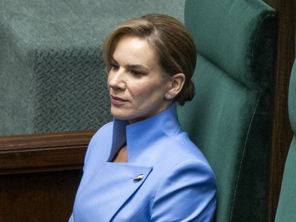 Marta Nawrocka nie musiała nic mówić. Zdjęcia nie zostawiły wątpliwości