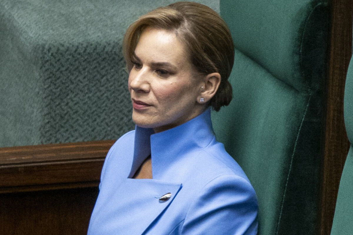 Marta Nawrocka nie musiała nic mówić. Zdjęcia nie zostawiły wątpliwości