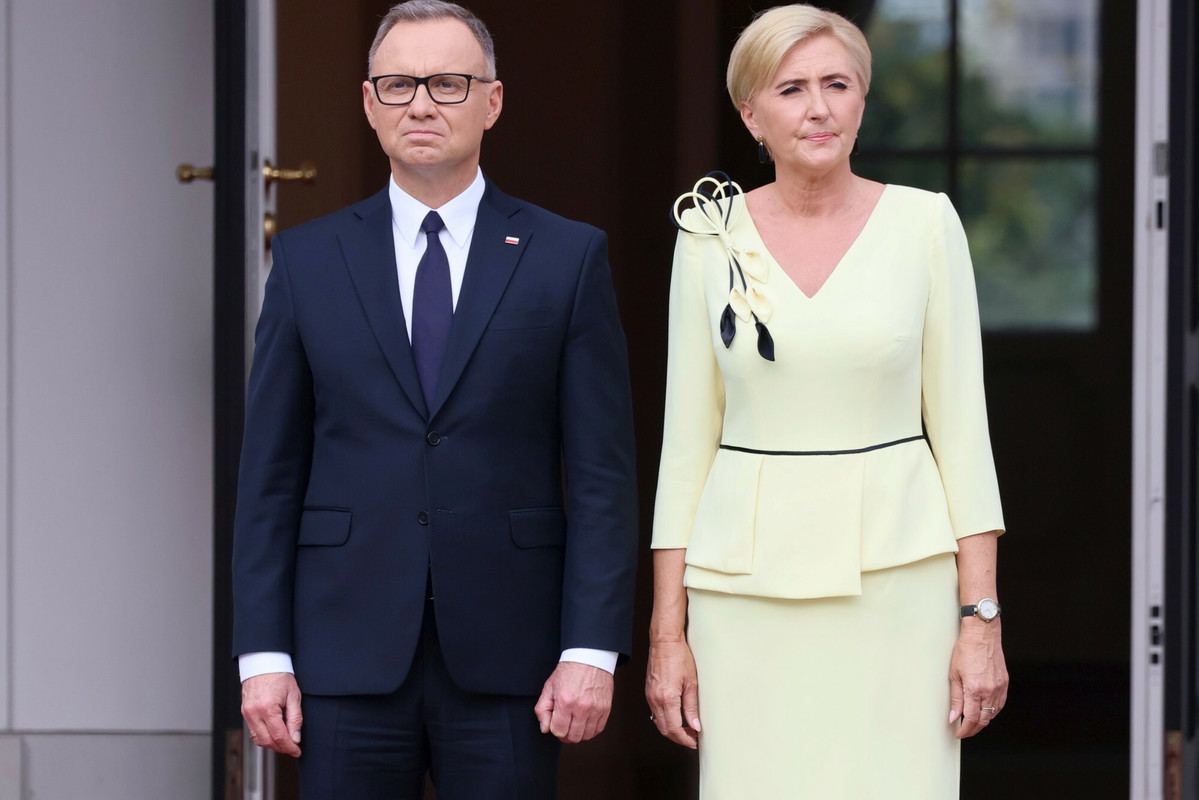 Dlaczego Agata Duda milczała? Andrzej Duda zdradził, dlaczego jego żona unikała mediów! fot: Fot. Wojciech Olkusnik/East News