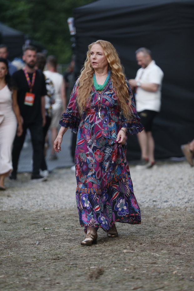 Ewa Kuryło na koncercie z okazji 20-lecia Rancza