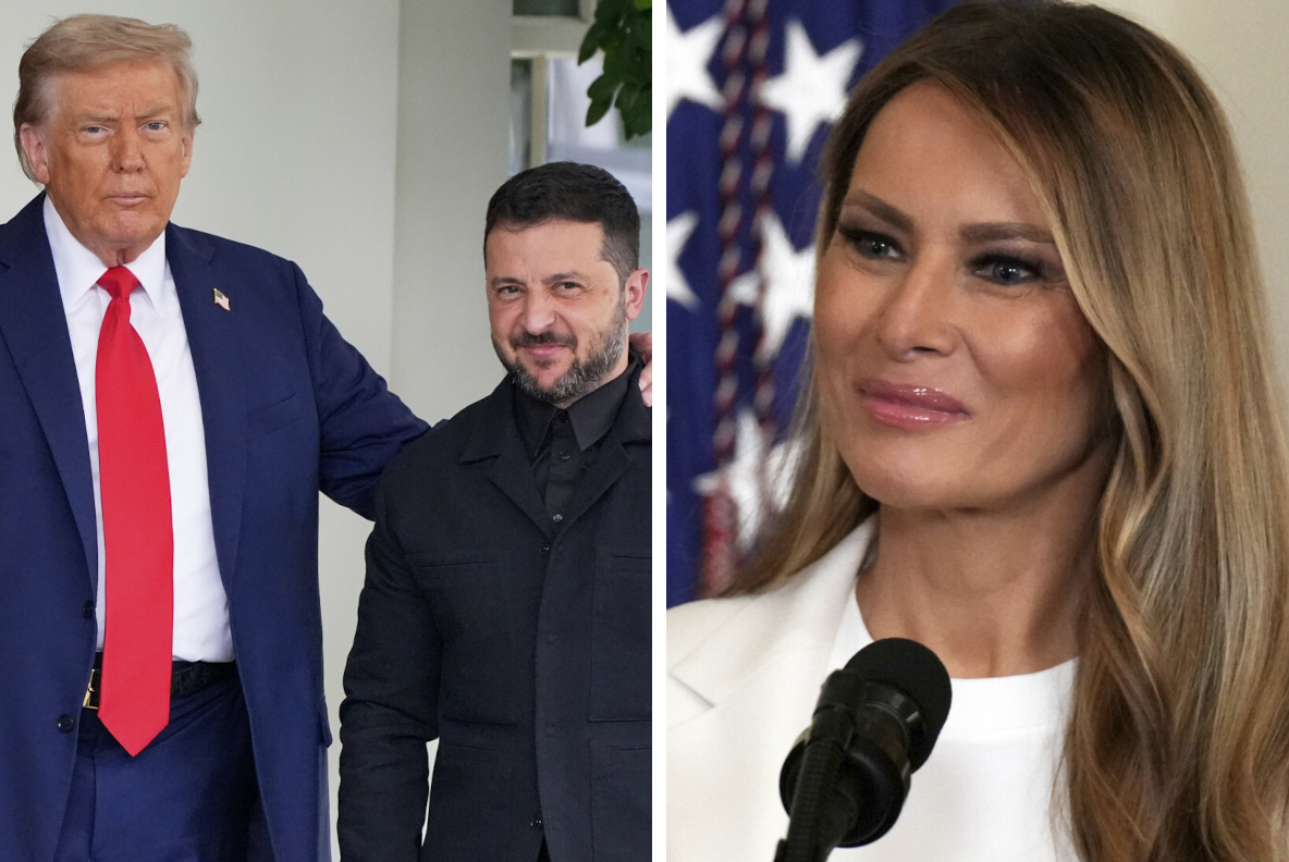 Melania Trump napisała list do Władimira Putina. Prezydenci USA i Ukrainy reagują