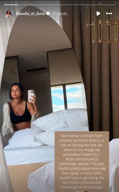 Klaudia EL Dursi odsłania realia macierzyństwa