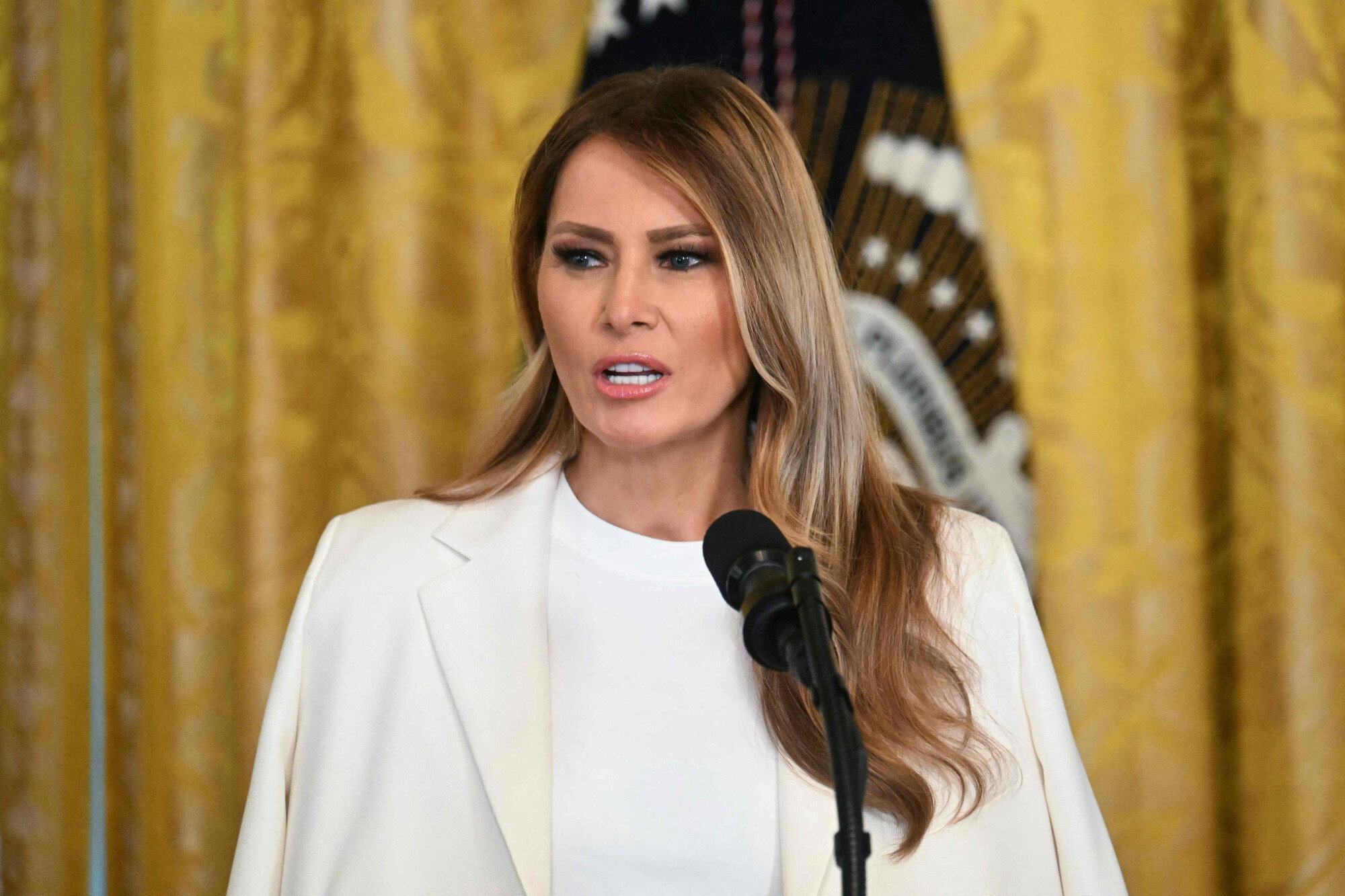 Melania Trump napisała list do Putina. Ujawniono jego zawartość, fot: Jim WATSON / AFP