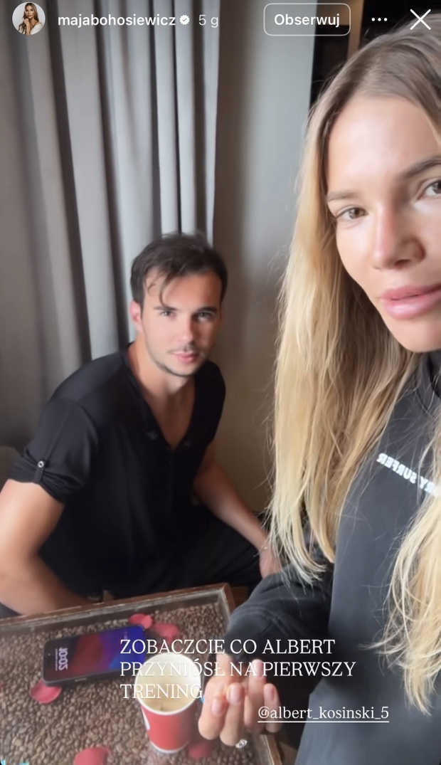 Maja Bohosiewicz i Albert Kosiński