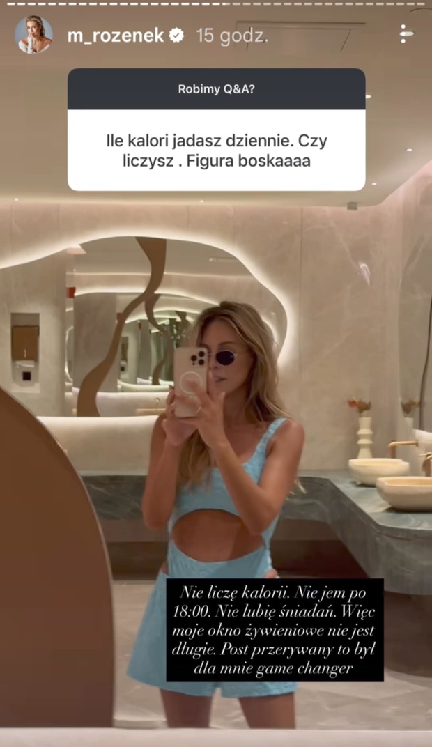 Małgorzata Rozenek-Majdan tak dba o smukłą sylwetkę