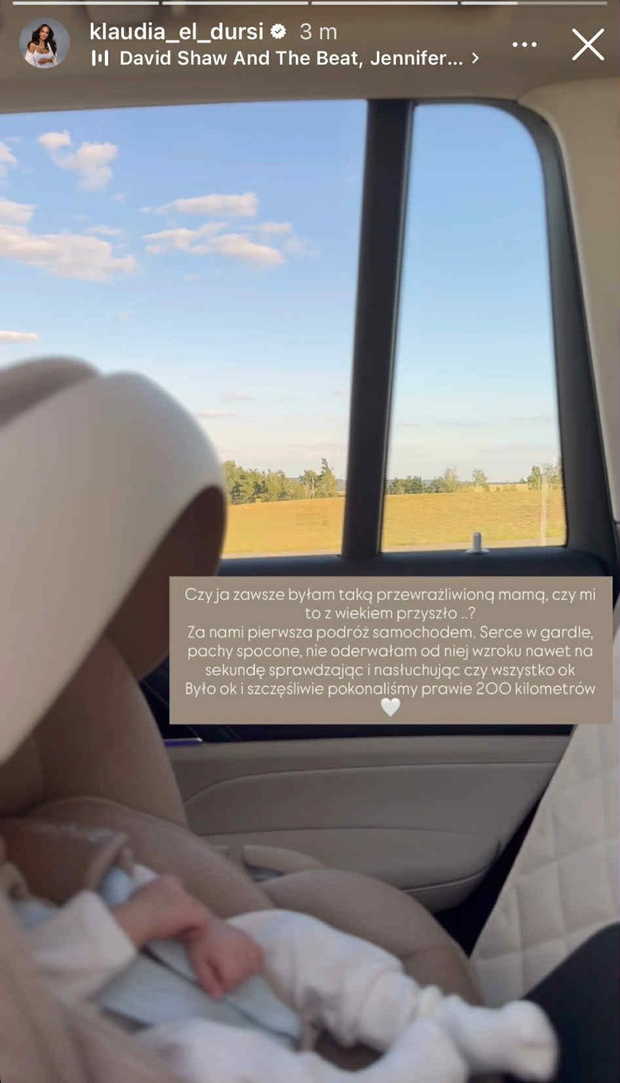 Klaudia El Dursi pokazała nagranie z córką