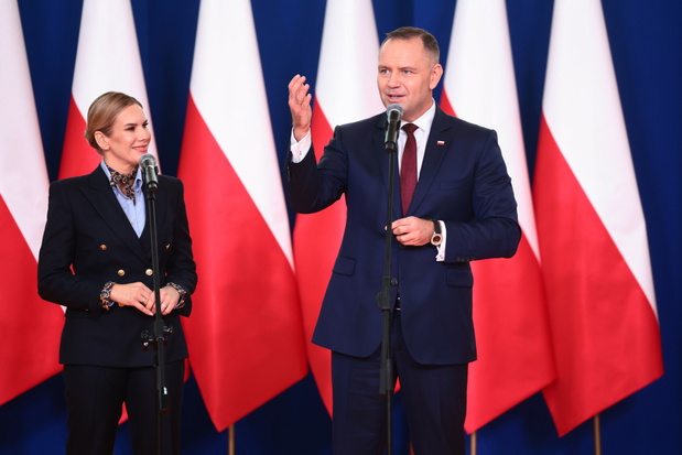 Para prezydencka na inauguracji roku szkolnego w Wolanowie