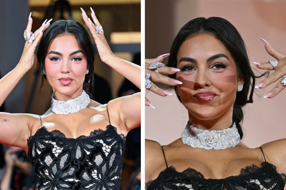 Georgina Rodriguez stroi miny i eksponuje pierścionek zaręczynowy za 5 milionów Euro na Festiwalu Filmowym w Wenecji