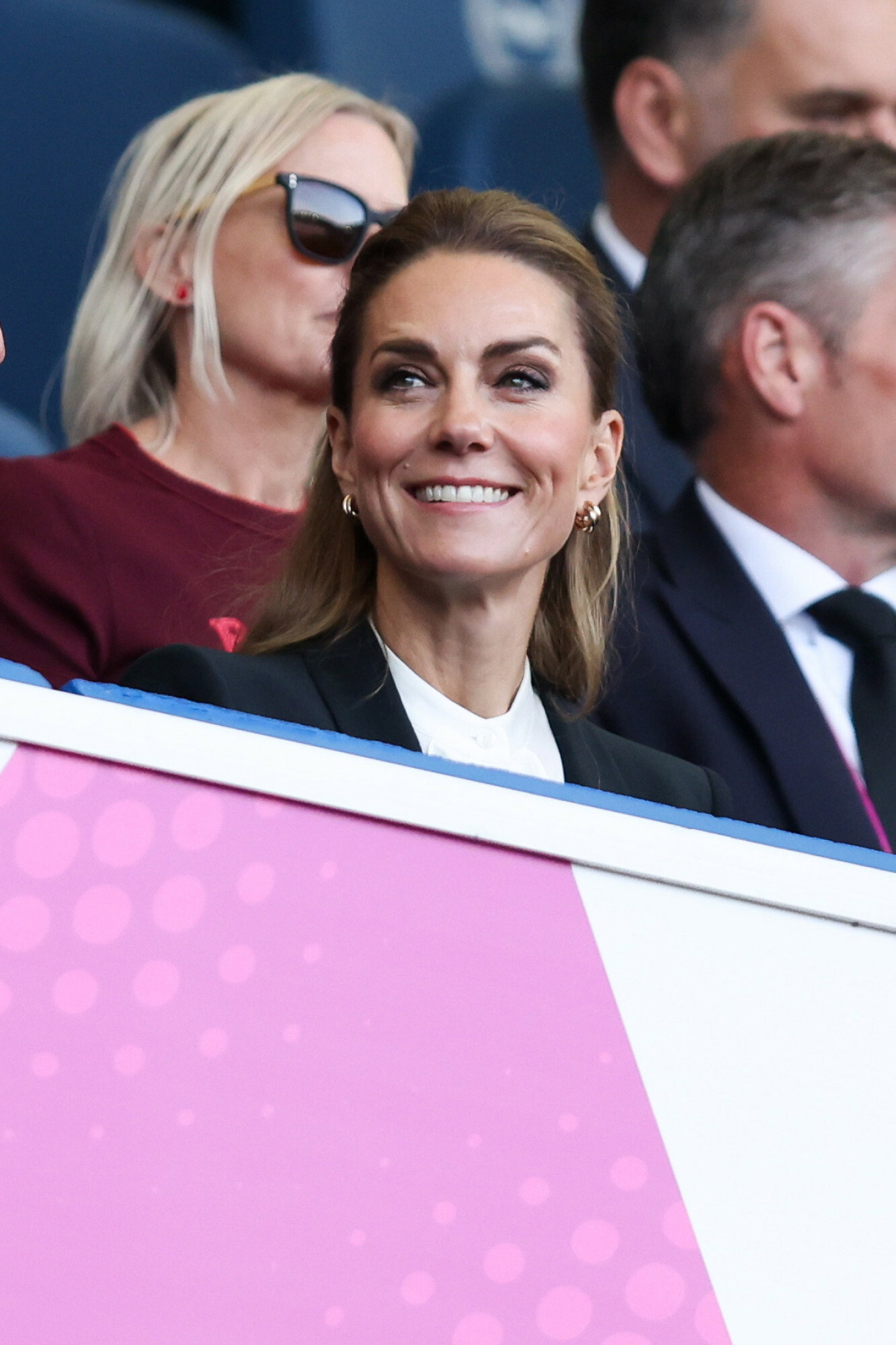 Księżna Kate w blondzie zaskakuje na trybunach podczas Rugby 2025!