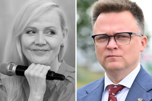 Hołownia w przejmujących słowach żegna Stoparczyk