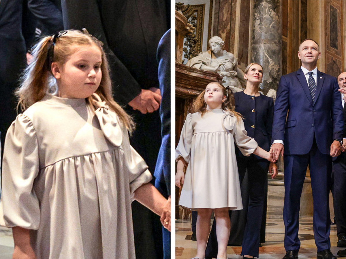 Nawrocka pokazała zdjęcia z Watykanu. Mała Kasia znowu rozczuliła wszystkich