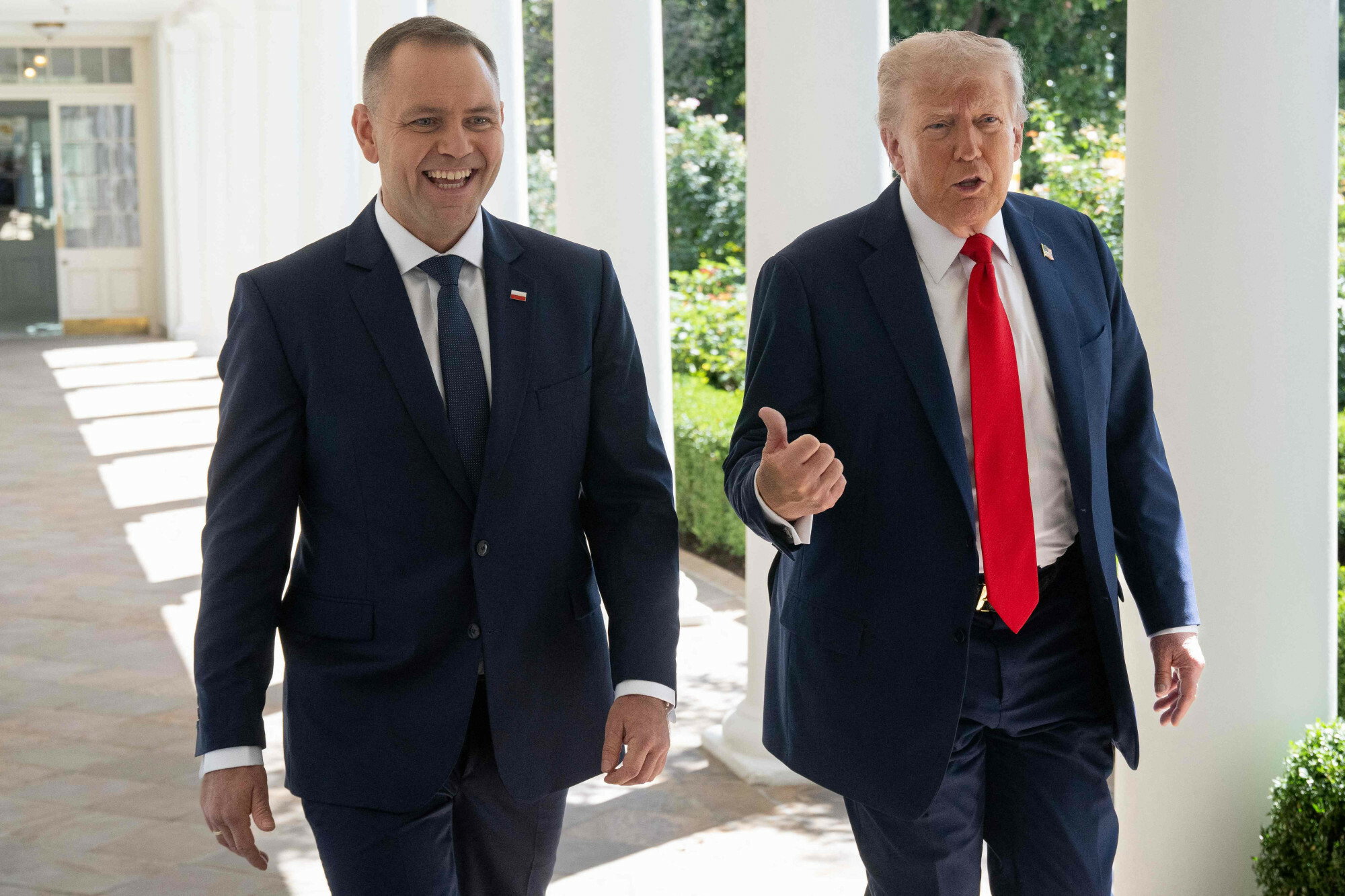 Karol Nawrocki w Białym Domu! Historyczne spotkanie z Donaldem Trumpem i hołd dla polskiego pilota