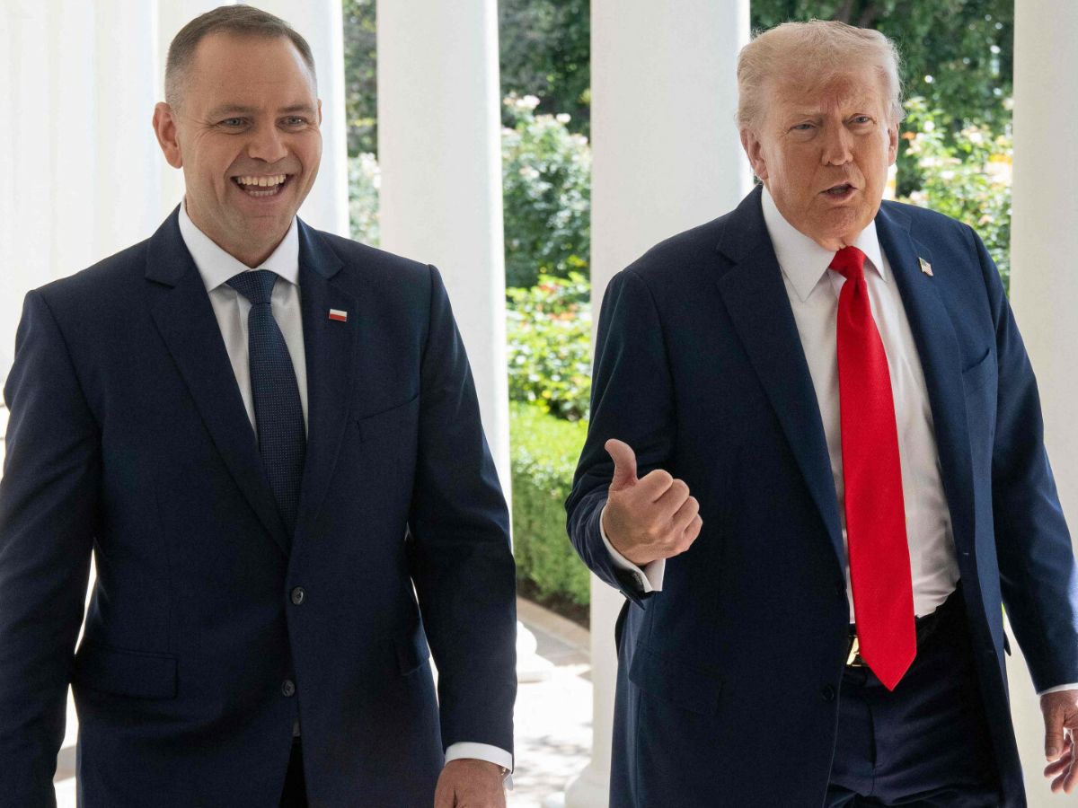 Karol Nawrocki zaskoczył Donalda Trumpa prezentami