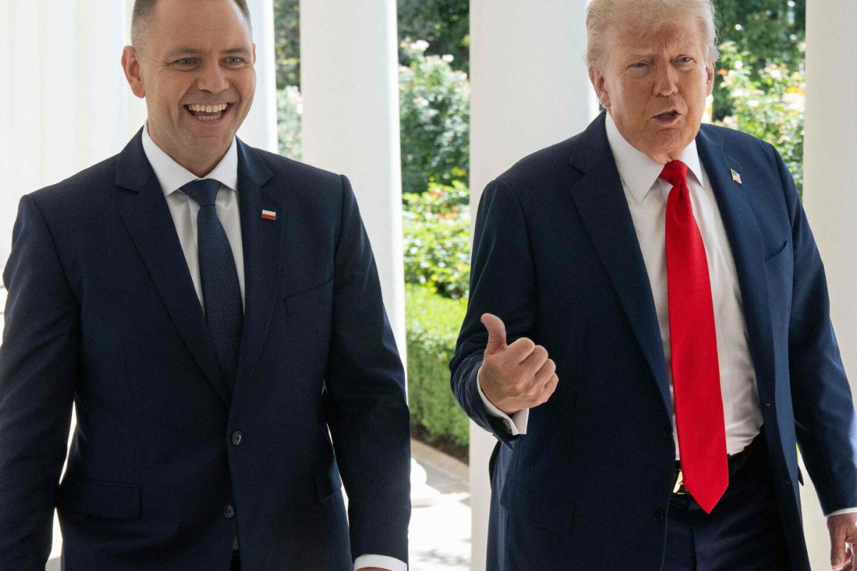 Karol Nawrocki zaskoczył Donalda Trumpa prezentami