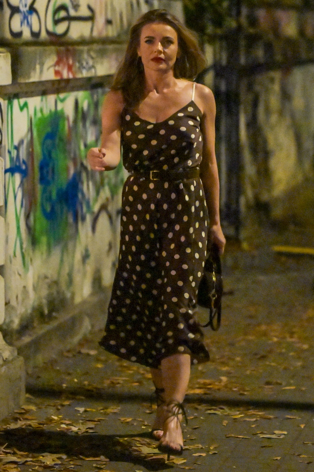 Edyta Herbuś na nocnym spotkaniu gwiazd "Twoja twarz brzmi znajomo"