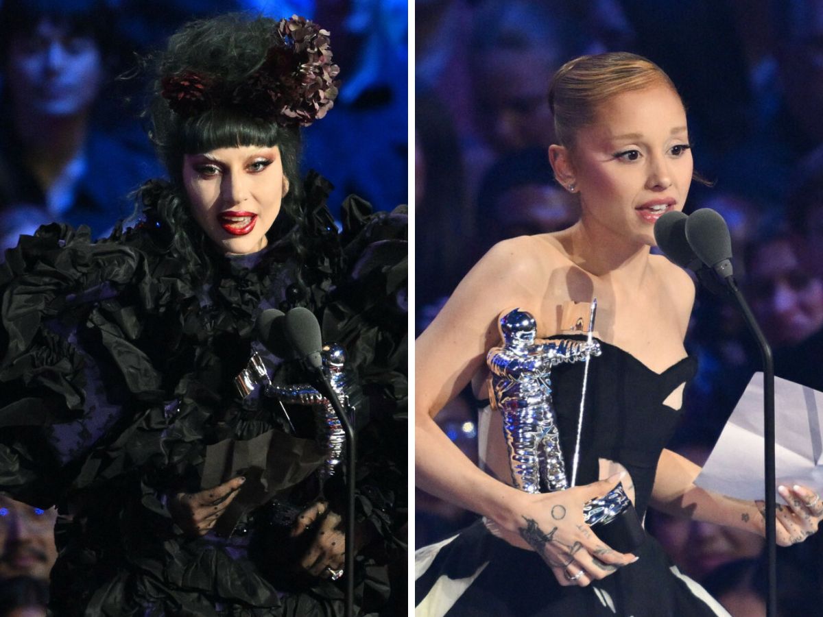 Lady Gaga i Ariana Grande na gali MTV Video Music Awards 2025