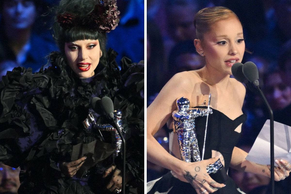 Lady Gaga i Ariana Grande na gali MTV Video Music Awards 2025
