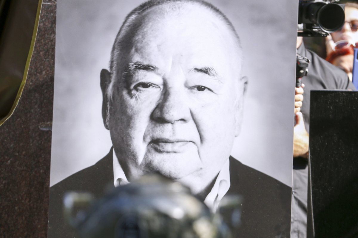 Łzy i cisza na pogrzebie Stanisława Soyki