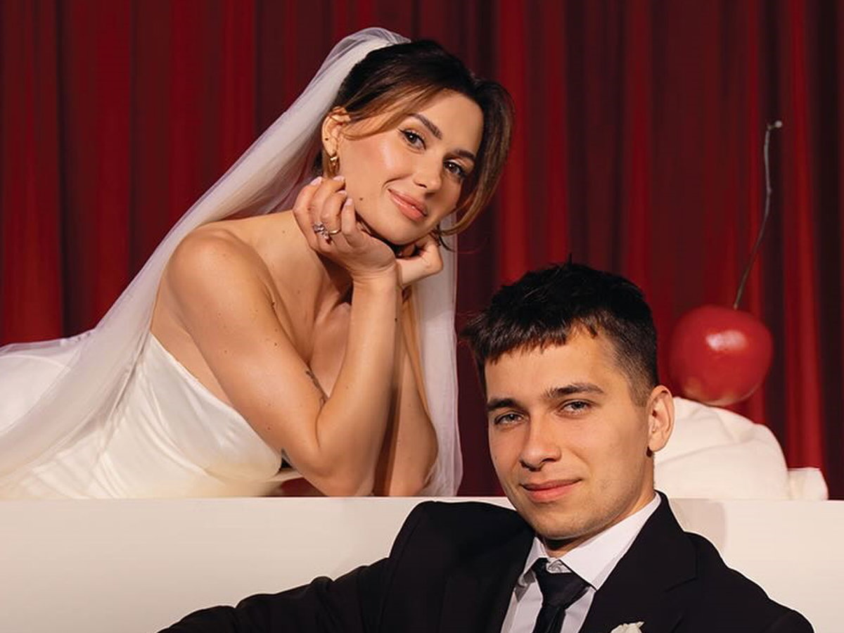 Wersow i Friz na ślubnym zdjęciu. Tak promują film ze swojego wesela