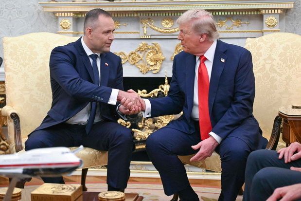 Karol Nawrocki i Donald Trump