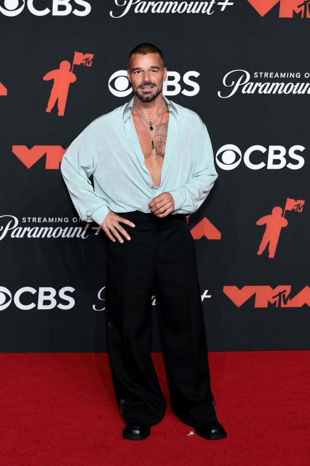 Ricky Martin na gali MTV Video Music Awards 2025