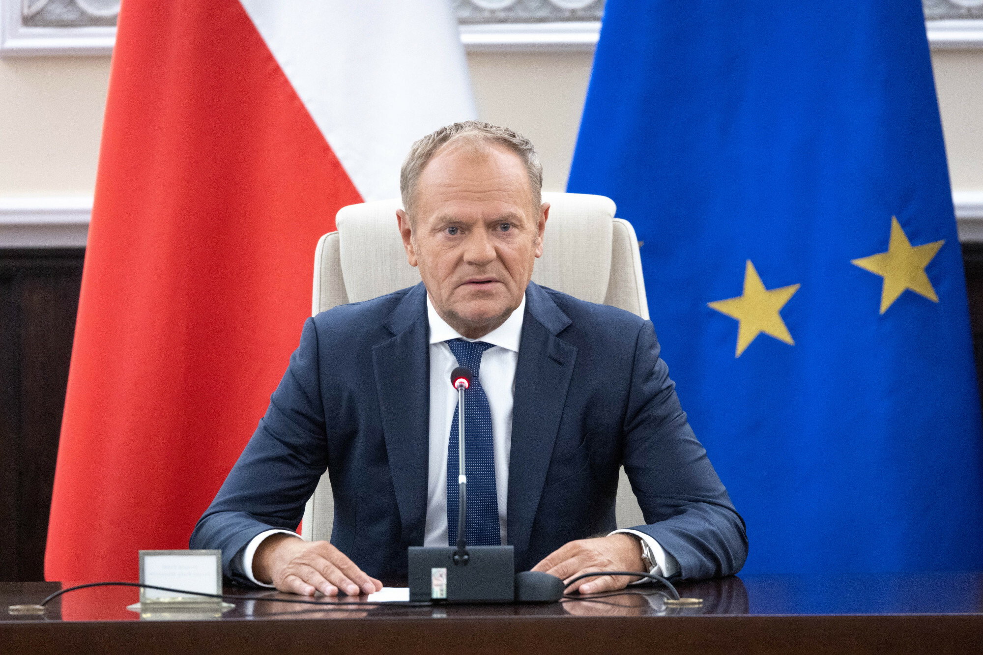 Szokujący wzrost rosyjskiej dezinformacji po ataku dronów! Tusk ostrzega: "To zagrożenie dla państwa!"