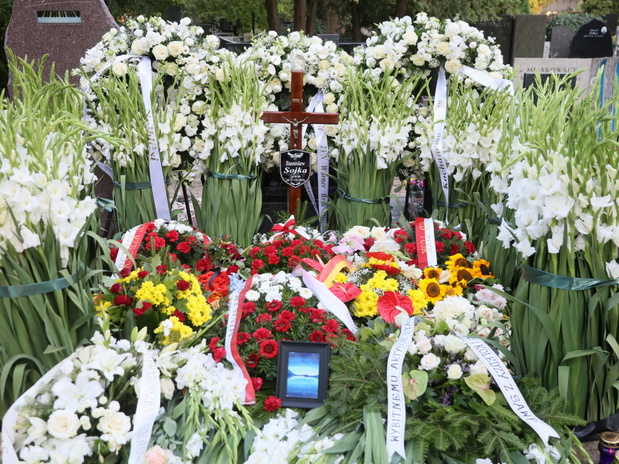 Tak wygląda grób Stanisława Soyki
