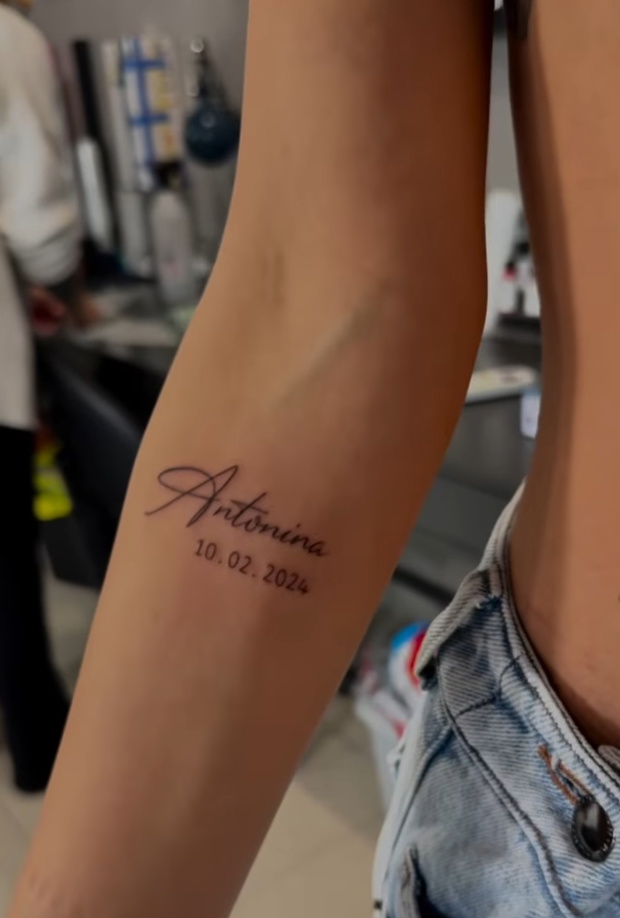 Paulina i Jakub Rzeźniczak wspólne tatuaże