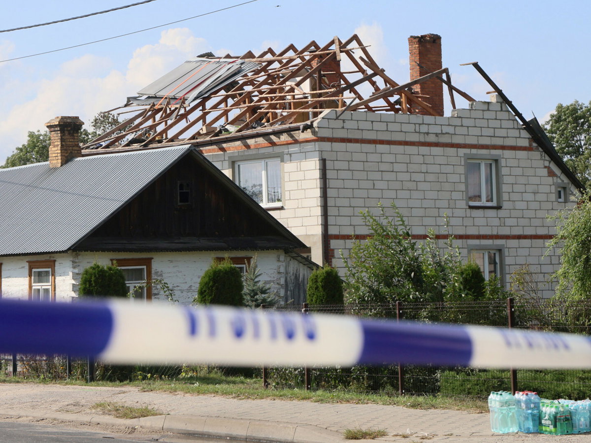 Mieszkańcy wsi Wyryki zabrali głos. Oto, co widzieli w chwili, gdy spadł rosyjski dron