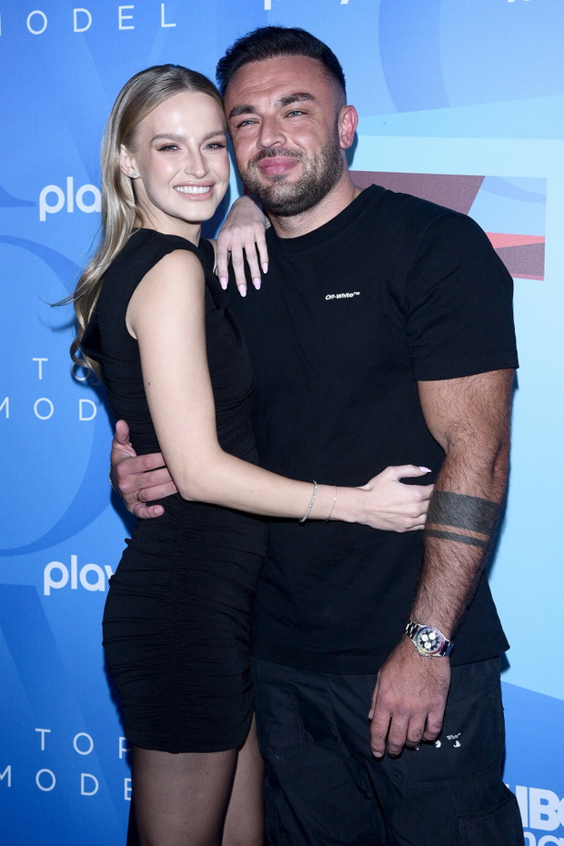 Karolina Pisarek i Roger Salla na Top Model Night