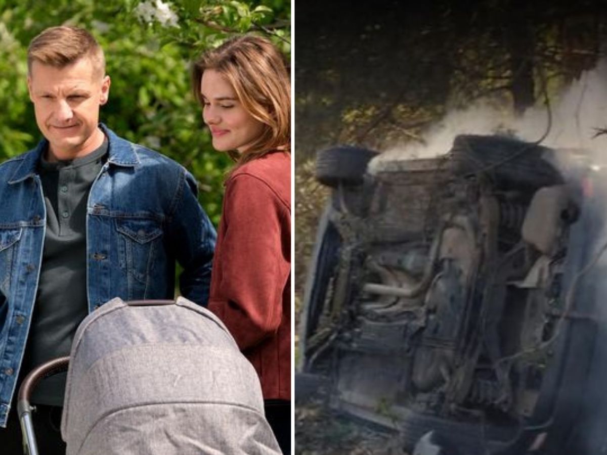 Wstrząsające sceny w "M jak miłość". Franka i Paweł zdążyli spojrzeć na Antosia, później stało się to